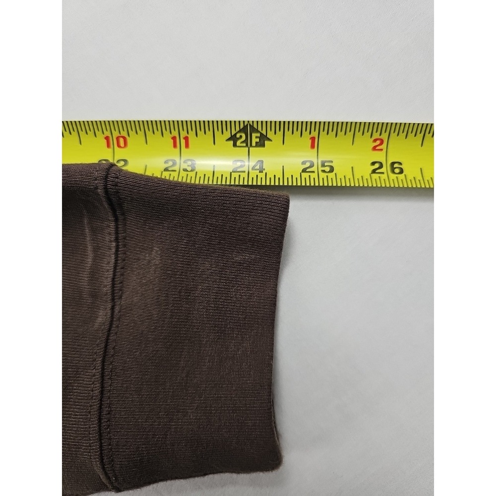 Nike Air Inc Long Sleeve Graphic Tee Brown 100%‎ Cotton Mens Size XXL - Picture 10 of 13